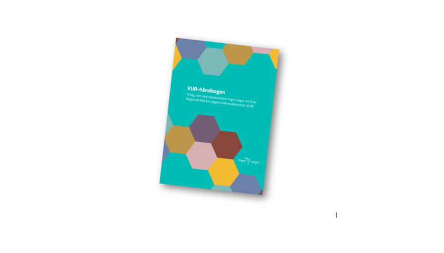 Illustrationen viser forsiden af VUR-håndbogen