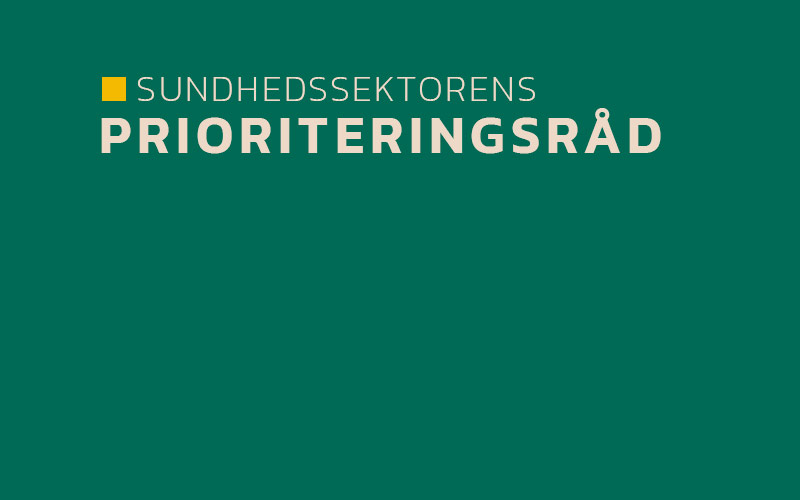 Sundhedssektorens Prioriteringsråd - Logo