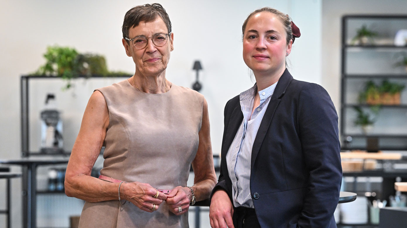 Foto af Susanne Wammen og Wendy Sophie Schou