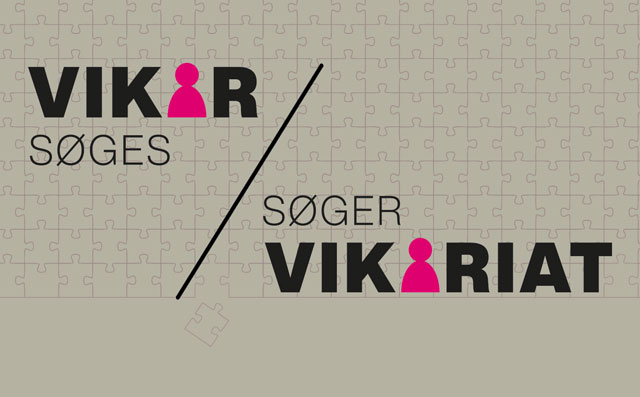 Grafik med tekst om vikarlisten hos Ugeskrift for Læger